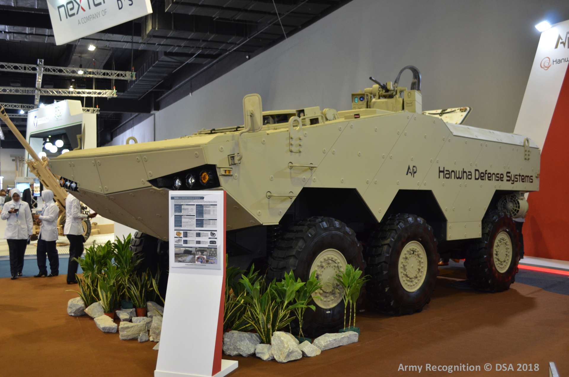 Hanwha Aerospace's New 8x8 Howitzer Promises 70-kilometer Strikes To ...